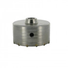 Scie cloche trépan sds + ø 100 mm tct carbure de tungstène béton pierre brique helloshop26 3417130