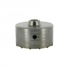 Scie cloche trépan sds + ø 125 mm tct carbure de tungstène béton pierre brique helloshop26 3417131