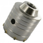 Scie cloche trépan sds + ø 65 mm tct carbure de tungstène béton pierre brique helloshop26 3417125