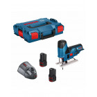 Scie sauteuse bosch gst 12v-70 (2 x 2,0 ah gal1230cv l-boxx 102)