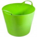 Seau souple 27l avec poignée vert