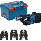 Sertisseuse GPT 18V-19 Professional + Kit RFz 12/16/20 sans batterie, ni chargeur - Livrée en L-Boxx 238 - BOSCH - 06019M2005 Sertisseuse GPT 18V-19 Professional + Kit RFz 12/16/20 sans batterie, ni chargeur - Livrée en L-Boxx 238 - BOSCH - 06019M2005