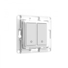 Interrupteur mural double blanc shellywallswitch2buttonw – shelly