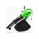 Souffleur aspirateur broyeur de feuilles 3000w 270km/h