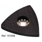 Support de patins abrasifs Dimensions 80 x 80 x 80 mm