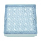 Spot encastrable led, carré 15 cm