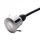 Spot fusion11, aluminium brossé, led