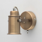 Spot laiton industrial 1 ampoule 13 cm