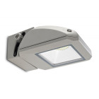 Spot  led 4000k pompeya, aluminium et verre, gris