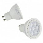 Spot led GU10 7 watt (eq. 60 watt) - pack de 2 - Couleur eclairage - Blanc neutre