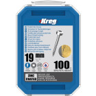 Vis à trous de poche Kreg Revêtu de Zinc Pan-Head, Filetage fin - SPS-F075-100-INT