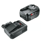 Starter set 18v - bosch vert - 1 batteries 18v 6 ah + chargeur - 1600a032a8