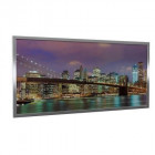 Sunbox G Manhattan 2 – Cadre Argent (1200x600x600)