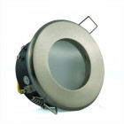 Support étanche IP65 - Culot - GU10, Finition - Acier brossé