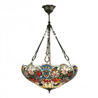 Suspension 3 ampoules sullivan, verre et métal