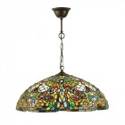 Suspension 50 cm anderson, verre et métal