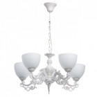 Suspension blanche classic 5 ampoules 71 cm