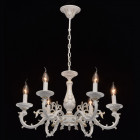 Suspension blanche classic 6 ampoules 105 cm