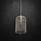 Suspension blanche crystal 1 ampoule 100 cm