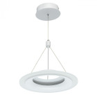 Suspension blanche techno   95 cm