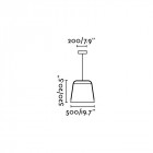 Suspension bois noir stood 1 ampoule Suspension bois noir stood 1 ampoule