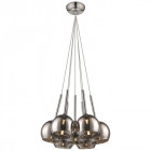 Suspension chrome warwick 7 lumières