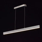 Suspension chromée techno 3 ampoules 132 cm