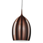 Suspension cuivre 25 cm vibrant en aluminium