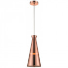 Suspension cuivre canterbury 1 lumières