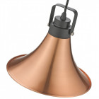 Suspension cuivre clacton 1 lumières