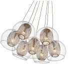 Suspension cuivre liverpool 7 lumières