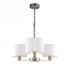 Suspension daley, nickel mat, 3 abat-jour