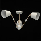 Suspension dorée megapolis 3 ampoules 40 cm Suspension dorée megapolis 3 ampoules 40 cm