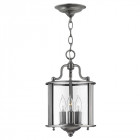 Suspension gentry, étain et verre, petite