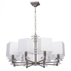 Suspension grise megapolis 8 ampoules 82 cm