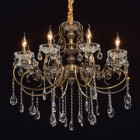 Suspension laiton classic 8 ampoules 115 cm