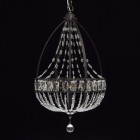 Suspension marron loft 6 ampoules 155 cm