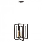 Suspension quentin, bronze bukeye, hauteur 50.2 cm