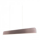 Suspension sek, aluminium et acrylique, grenat