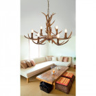 Suspension stag, résine, 6 ampoules