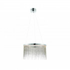 Suspension zelma, chrome et argent Suspension zelma, chrome et argent