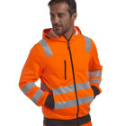 Sweat-shirt de travail haute visibilité hoodie fz diadora 20471:2013 2 - Couleur et taille au choix