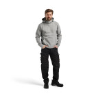 Sweat à capuche Gris chiné 34301157 - Taille au choix