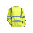 Sweat shirt haute visibilité lma alarme -  Taille au choix