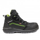 Chaussure sécurité  -  b0898 be - powerful top s3 wr srcmi - haute noir/vert fluo - pointure au choix