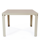 Table basse carrée DECO-GEM, Cristal. A monter soi-même. L.60 x P.60 x H.42.2 cm