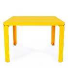Table basse carrée DECO-GEM, Cristal. A monter soi-même. L.60 x P.60 x H.42.2 cm