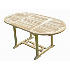 Table de jardin en teck solo 6/8 places