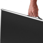 Table pliante noir et blanc par 3 sourcidys