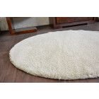 Tapis cercle shaggy micro caramel cercle - Dimension au choix